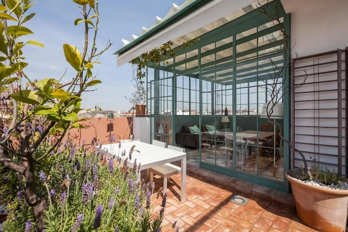 Penthouse In Restored C19Th Home Seville Apartment